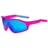 Image de Lunettes Bollé Shifter rose mat verres bleu