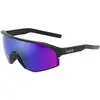 Image de Lunettes Bollé Lightshifter XL noir mat avec verres violet bleu