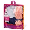 Image de Buki Tenue Deluxe - Ensemble Jupe Et Veste Grise