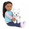 Image de Poupée 46 cm Our Generation avec Chien Cassie - Rose - Pour Enfant dès 3 ans