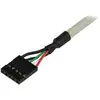 Image de Hub Usb Startech Usbplate 2 Ports Usb A Argent