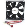 Image de Startech.com Ventilateur Pc À Double Roulement À Billes - Alimentation Tx3 - 80 Mm