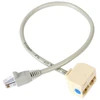 Image de StarTech.com Câble répartiteur, adaptateur Ethernet 1x RJ45 (mâle) 2x RJ45 (femelle)