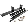 Image de StarTech.com Supports pour montage en rack 1U pour commutateur / switch KVM (Serie SV431) - Noir - kit de support de rack - 1U