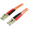 Image de Câble fibre optique duplex multimode 62.5/125 LC/SC - STARTECH - 3m - Orange