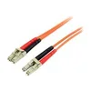 Image de StarTech.com 3m Fiber Optic Cable - Multimode Duplex 62.5/125 - LSZH - LC/LC - OM1 - LC to LC Fiber Patch Cable (FIBLCLC3) - cordon de raccordement - 3 m