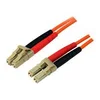 Image de StarTech.com 3m Fiber Optic Cable - Multimode Duplex 50/125 - LSZH - LC/LC - OM2 - LC to LC Fiber Patch Cable - cable reseau - 3 m