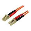 Image de StarTech.com 5m Fiber Optic Cable - Multimode Duplex 50/125 - LSZH - LC/LC - OM2 - LC to LC Fiber Patch Cable - cable reseau - 5 m