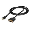 Image de StarTech.com Cable HDMI vers DVI de 1,8 m, cable d'affichage DVI-D vers HDMI (1920 x 1200p), noir, adaptateur de cable HDMI male vers DVI-D male 19 broches, cable de moniteur numerique, M/M, lien unique - cordon DVI vers HDMI (HDMIDVIMM6) - cable adaptate