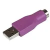 Image de StarTech.com Adaptateur PS/2 vers USB - Adaptateur de rechange pour clavier - PS2 (F) vers USB A (M) - adaptateur de clavier