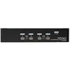 Image de Commutateur KVM DisplayPort 4K 60 Hz à 4 ports avec hub USB 2.0 intégré - STARTECH