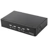 Image de StarTech.com Switch KVM DisplayPort 4K 60 Hz a 4 ports avec hub USB 2.0 integre - Commutateur KVM DP de 4 ports (SV431DPUA2) - commutateur ecran-clavier-souris/audio - 4 ports