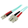 Image de StarTech.com Câble fibre optique LC/SC LSZH duplex 50/125 - 2 m