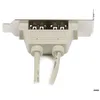 Image de Adaptateur USB 2.0 - STARTECH.COM - 2 Ports USB A - Faible encombrement - IDC 5 broches - Garantie à vie