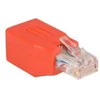 Image de StarTech.com Cat6 Cable - Cat6 Crossover Adapter - GbE - Red - Ethernet Network Cable (C6CROSSOVER) - adaptateur de cable inverseur - rouge