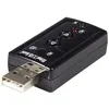 Image de StarTech.com Carte son externe USB vers audio stÃ©rÃ©o avec contrÃ´le de volume - Adaptateur audio 7.1 virtuel - Carte son - stÃ©reo - USB 2.0 - pour P/N: MU15MMS, MU6MMS en occasion ou reconditionné