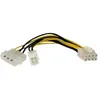 Image de Adaptateur d’alimentation EPS - STARTECH - EPS 4 vers 8 broches - 15 cm - Garantie à vie - 12 V