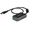Image de StarTech.com Adaptateur / Convertisseur video USB 2.0 vers VGA HD15 - Carte graphique externe - Male / Femelle - 1440x900 - adaptateur video - VGA / USB - Conformite TAA - 7.5 cm