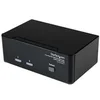 Image de StarTech.com Commutateur KVM USB et double DVI a 2 ports avec audio et hub USB 2.0 - Switch ecran clavier souris - commutateur ecran-clavier-souris/audio/USB - 2 ports