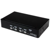 Image de Startech.com Sv431dusbu Commutateur Écran, Clavier Et Souris Grille De Montage Noir