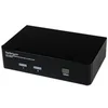 Image de StarTech.com Commutateur KVM HDMI USB 2 ports avec audio et concentrateur USB 2.0 - commutateur ecran-clavier-souris/audio/USB - 2 ports