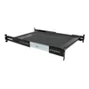 Image de StarTech.com Etagere coulissante pour Montage en Rack de Serveur ventile 2U - Profondeur ajustable 48 cm â Capacite de charge 23kg - etagere pour rack - 1U