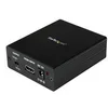 Image de StarTech.com Convertisseur HDMI vers VGA avec audio - Adaptateur HDMI - HDMI femelle/3,5 mm femelle/VGA femelle/3x RCA male - 1920 x 1200 - convertisseur video - noir