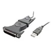 Image de StarTech.com Cable Adaptateur USB vers Port Serie DB9 - DB25 avec Adaptateur DB9 DB25 - adaptateur serie - USB 2.0