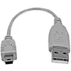 Image de Câble Usb 2.0 A Vers Mini B De 15 Cm - M/m - Cordon Usb A Vers Usb Mini B - M/m