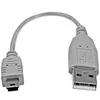 Image de StarTech.com Cable USB 2.0 A vers Mini B de 15 cm - Cordon USB A vers USB Mini B - M/M - cable USB - USB pour mini USB type B - 15 cm