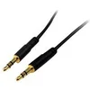 Image de StarTech.com Cable jack audio de 3,5 mm - Cordon stereo auxiliaire mince de 3 m - M/M (MU10MMS) - cable audio - 3 m