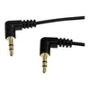 Image de StarTech.com Cable audio stereo Slim 3,5 mm a angle droit de 90 cm - M/M - cable audio - 91 cm