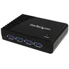 Image de StarTech.com Hub USB 3.0 a 4 ports - Concentrateur USB SuperSpeed - Noir - concentrateur (hub) - 4 ports