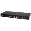 Image de StarTech.com 8 Port 1U Rackmount USB KVM Switch Kit with OSD and Cables - Rack mount KVM - VGA KVM Switch - 8 Port KVM Switch (SV831DUSBUK) - commutateur KVM - 8 ports - Montable sur rack