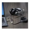 Image de StarTech.com 4 Position to 2x 3 Position 3.5mm Headset Splitter Adapter - repartiteur de casque micro - 20 cm