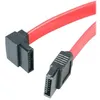 Image de Câble Serial ATA SATA vers SATA à angle gauche - STARTECH - 15 cm - Blindage - Rouge