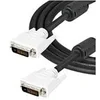 Image de StarTech.com 2m DVI-D Dual Link Cable - Male to Male DVI-D Digital Video Monitor Cable - 25 pin DVI-D Cable M/M Black 2 Meter - 2560x1600 (DVIDDMM2M) - cable DVI - 2 m