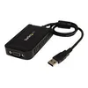 Image de StarTech.com Adaptateur / Convertisseur video USB 2.0 vers VGA - Carte graphique externe - Male / Femelle - 1920x1200 - adaptateur USB / VGA - USB pour HD-15 (VGA) - Conformite TAA - 50 cm