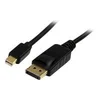 Image de StarTech.com Cable adaptateur Mini DisplayPort vers DisplayPort 1.2 de 1m - Cordon Mini DP a DP avec support HBR2 M/M - DisplayPort 4k - Cable DisplayPort - 1 m