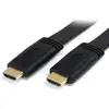 Image de Startech.com Câble Plat Hdmi Haute Vitesse Ultra Hd 4k Avec Ethernet De 5m - Hdmi Vers Hdmi - M/m