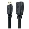 Image de StarTech.com Cable HDMI haute vitesse 13 cm - HDMI vers HDMI Mini - F/M - adaptateur HDMI - 1.3 cm