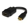 Image de StarTech.com Câble mini HDMI / HDMI (M/F) Haute vitesse - 12 cm