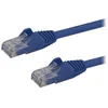 Image de StarTech.com Cable reseau Cat6 Gigabit UTP sans crochet de 2m - Cordon Ethernet RJ45 anti-accroc - Cable patch Male / Male - Bleu - cordon de raccordement - 2 m - bleu