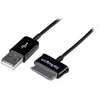 Image de StarTech.com 2m Dock Connector to USB Cable for Samsung Galaxy Tab - galaxy tablet Cable - Samsung tab Cable (USB2SDC2M) - cable de chargement / de donnees - 2 m