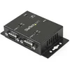 Image de Startech.com Hub Adaptateur Industriel Usb Vers Série 2 Ports À Fixation Murale Avec Clips De Rail Din