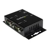 Image de StarTech.com 2 Port Wall Mount USB to Serial Hub Adapter w/ DIN Rail Clips - adaptateur serie