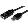 Image de StarTech.com Cable Repeteur USB 15 m - Rallonge USB Actif - Cable d'Extension USB - 1x USB A Male - 1x USB A Femelle - rallonge de cable USB - USB pour USB - 15 m