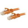 Image de StarTech.com Gigabit Snagless RJ45 UTP Cat6 Patch Cable Cord - cordon de raccordement - 15 m - orange