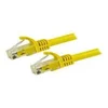 Image de StarTech.com Gigabit Snagless RJ45 UTP Cat6 Patch Cable Cord - cordon de raccordement - 15 m - jaune