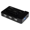 Image de Startech.com Hub Combiné Usb 3.0/2.0 6 Ports Avec Port De Charge
